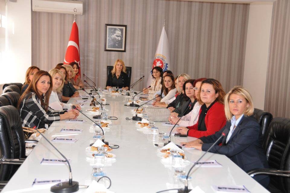 STSO Hülya Aksoy ile Yönetim Kurulu Toplantısı