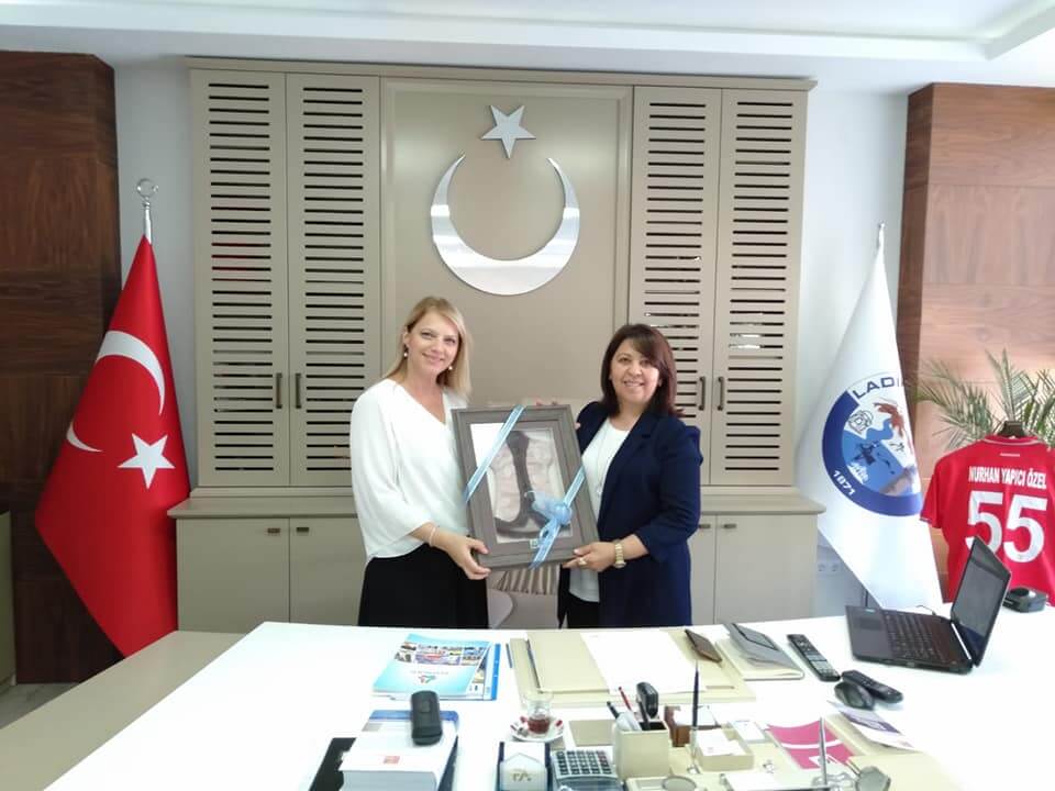 Ladik Belediye Başkanı Sn. Nurdan Yapıcı Özel’i Ziyaret