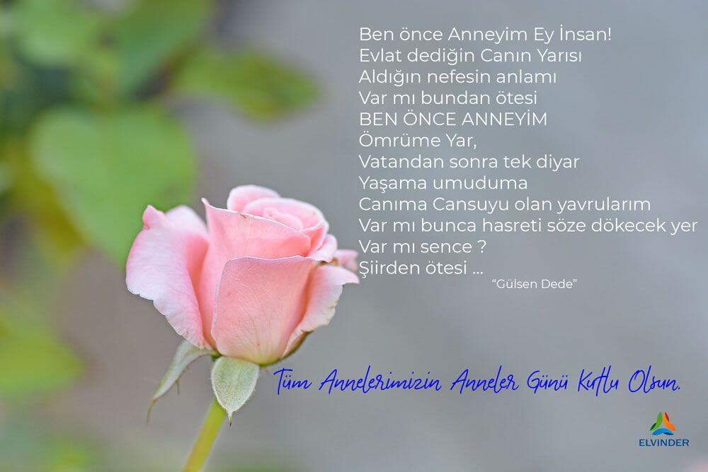 Anneler Gününüz Kutlu Olsun.