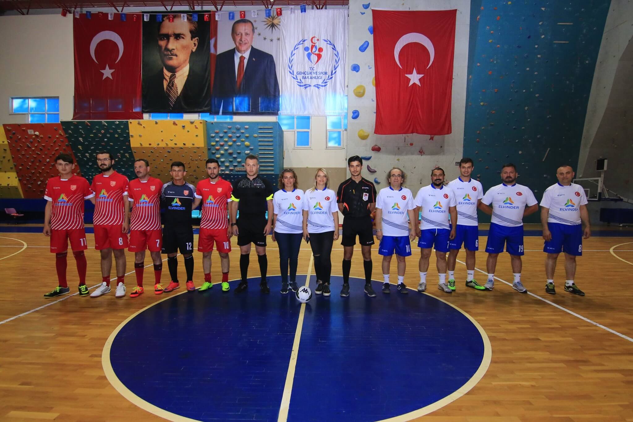 ELVİN Derneği Altı Nokta Körler Derneği Futsal Dostluk Maçı
