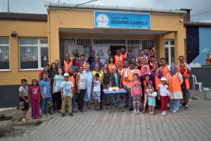 ELVİN ve PTT-DER Düzardıç Köyü Okul Boyama ve Çocuk Şenliği görseli