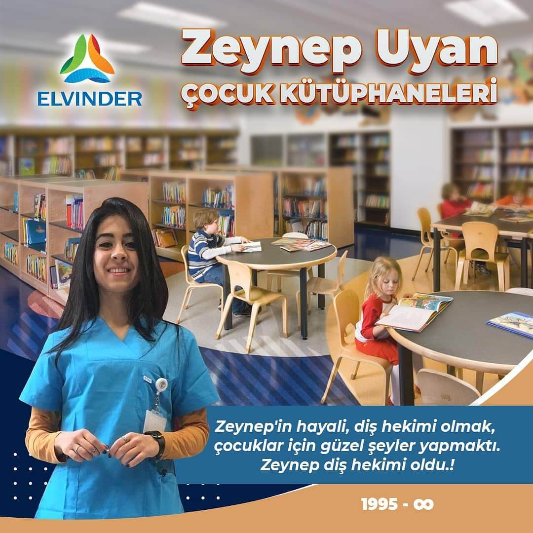 Dt. Zeynep Uyan Çocuk Kütüphaneleri