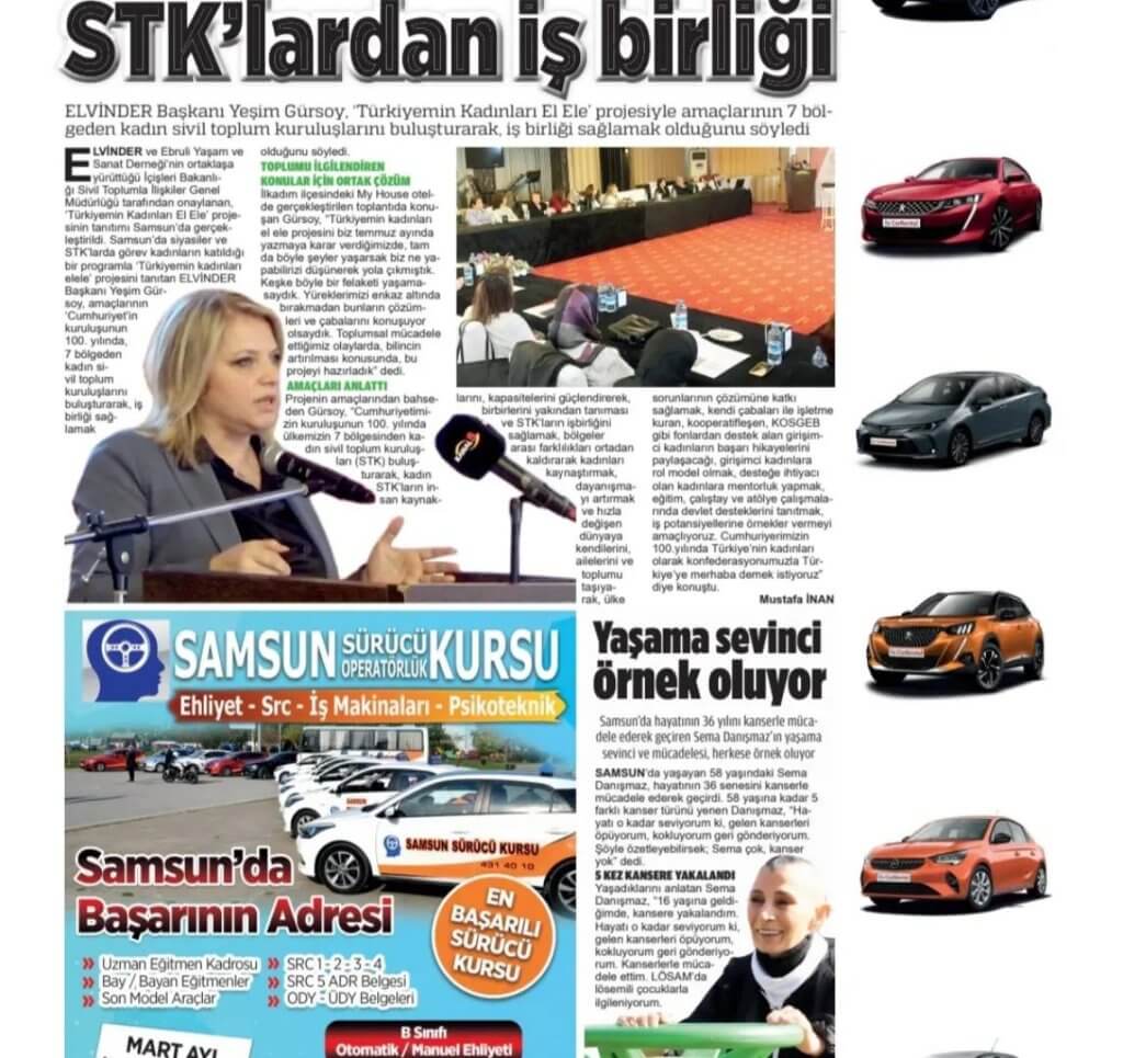 Türkiye'min Kadınları El Ele Projesi Ziyaretleri Türkiye'min Kadınları El Ele Projesi Ziyaretleri görseli